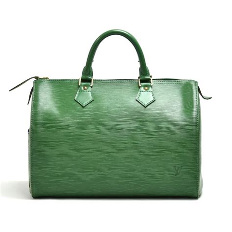 louis vuitton epi speedy green|authentic louis vuitton speedy.